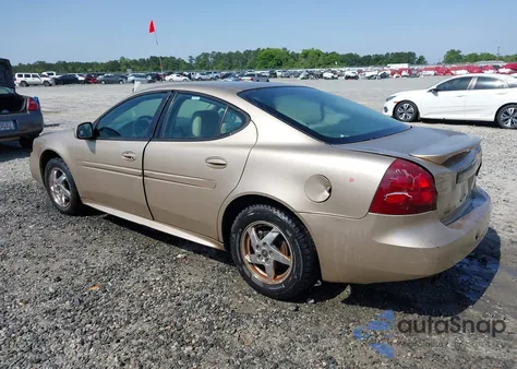 2004 Pontiac Grand Prix Gt2 z USA, uszkodzony, nr VIN 2G2WS522X41321476
